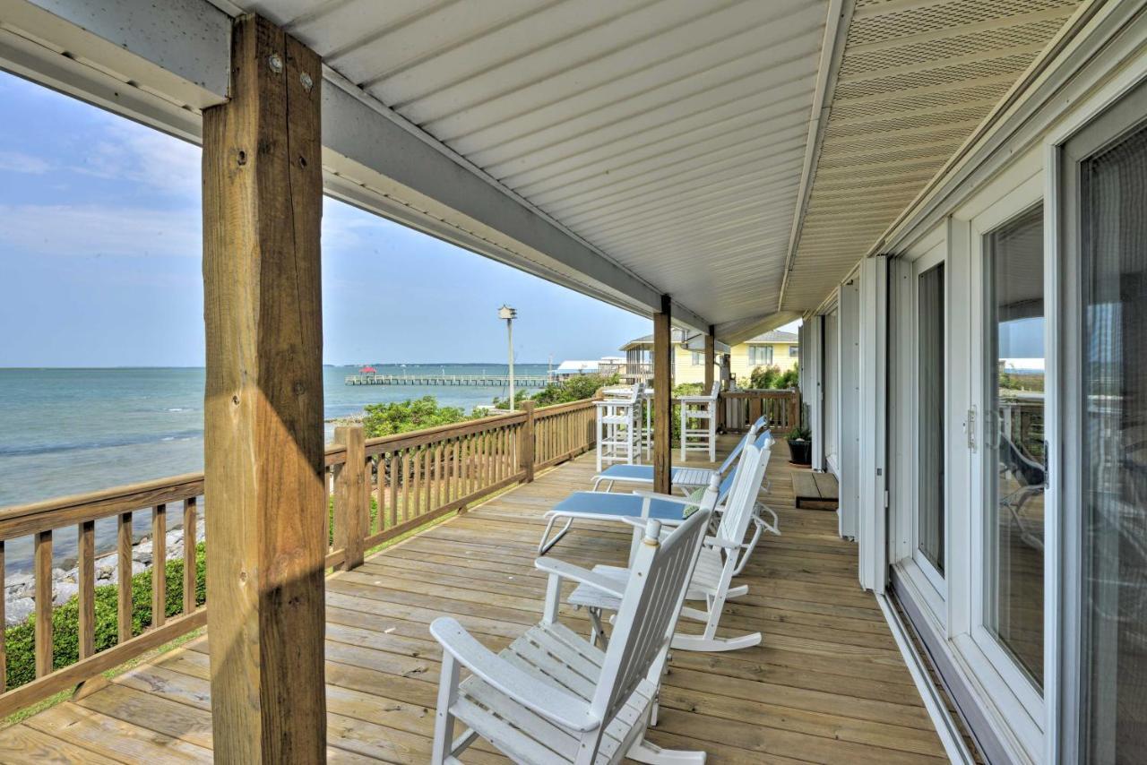 Waterfront Harkers Island Home Sunset View And Dock Esterno foto